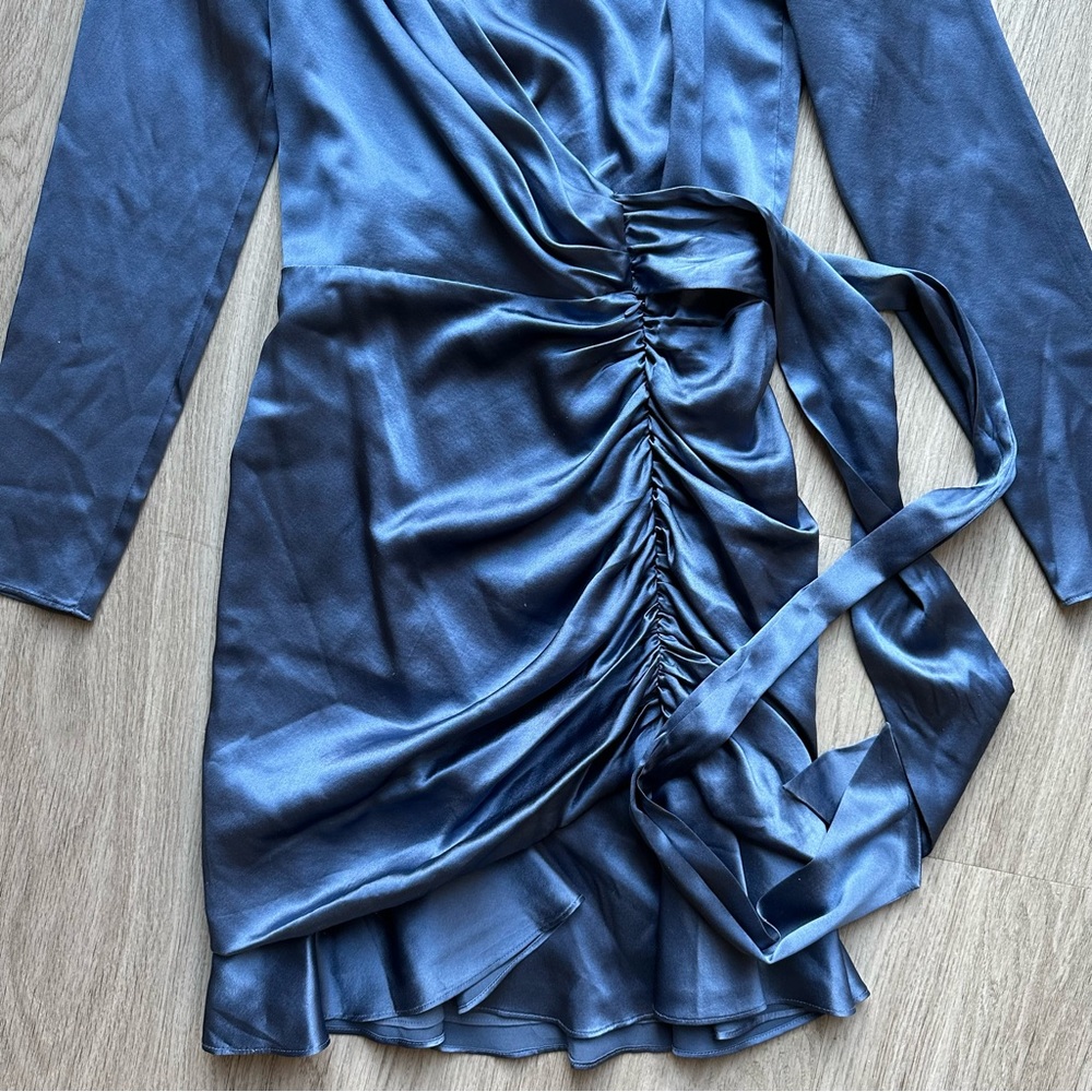 VERONICA BEARD - AGATHA RUCHED MINIDRESS - Picture 7 of 8